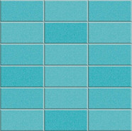 Мозаика Anthologhia Glauca керамика 30х30 см Appiani полуглянцевая чип 50х100 мм, бирюзовый MOS 2035