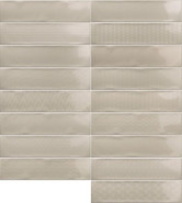 Декор Decor Mink 7.5x30 глянцевый керамический