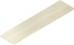 Ступень угловая Шарм Эдванс Травертино 120 Левая Charme Advance Travertino scalino120 Ang Sx 33x120 патинированная