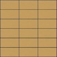 Мозаика Seta Giallarancio керамика 30х30 см Appiani матовая чип 50х100 мм, желтый SET 2012