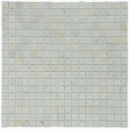 Мозаика Marble Mosaic White Shell ракушка 30.5х30.5 см чип 15х15 мм, белый