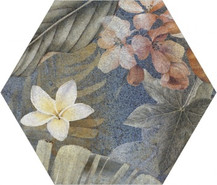 Керамогранит Hibiscus Blue Matt Hexa 23,2x26,7 универсальный матовый