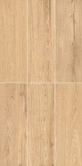 Керамогранит Honey Wood Nat Ret R11 20 mm (mix 3 essenze) 40x120 La Fabbrica матовый напольный 191046