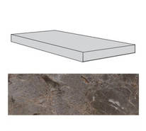 Ступень фронтальная Gusto Taupe-Grey Lappato керамогранит