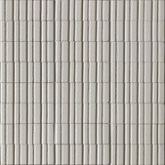 Декор RAEL Glacé Struttura 3D Rayé Bianco Glossy 7,5x20 Marazzi Ragno керамогранит глянцевый, структурированный УТ-00028859