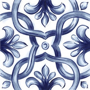 Декор RC8H Amuri Decoro Maiolica Tappeto 2 Glossy 20х20 RT Marazzi Ragno керамогранит глянцевый УТ-00036750