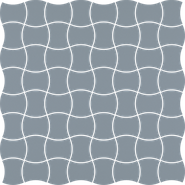 Мозаика Modernizm Blue Mozaika Prasowana керамогранит 30.86х30.86 см матовая чип 36х44 мм, голубой 5900144099821