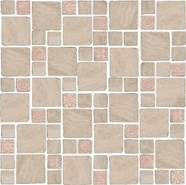 Мозаика MBD008 Риальто Антика 4 Мозаичный Бежевый матовый 30х30х0,9 керамогранит Kerama Marazzi