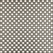 Мозаика Dama 002 керамика 30х30 см Appiani Texture матовая чип 12х12 мм, белый, серый