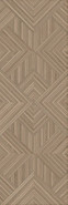 Настенная плитка 14039R Ламбро Коричневый структура обрезной 40х120 Kerama Marazzi матовая керамическая 