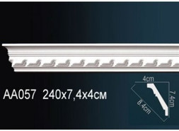 Перфект Карниз потолочный с рисунком AA057F