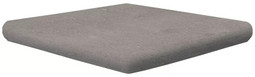Ступень угловая Cartabon ML Portland Grey (R12) 33x33 клинкер матовая Exagres n170240