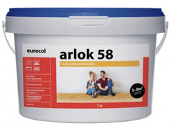 Паркетный клей Arlok 58 1K SMP однокомпонентный, 14 кг