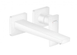 Смеситель Hansgrohe Metropol для раковины настенный (внешняя часть), белый