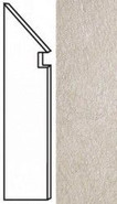 Плинтус Brave Gypsum Battiscopa Sag. SX A1JF 7,2x30 шт керамогранит