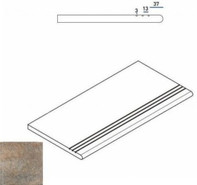 Ступень угловая Эмеральд Закруг.Грип 30x60/Emerald Gradino Round Grip 30x60 SX керамогранит