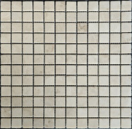Мозаика PIX 323 Cappucino, мрамор 30.5х30.5 см Pixmosaic матовая чип 23х23 мм, бежевый