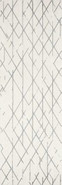Декор Zuma White 40x120 матовый керамический