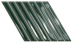 Настенная плитка Spike Bars A Royal Green 15х25.9 Wow глянцевая керамическая 135016
