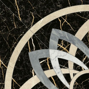 Декор Шарм Экстра Лоран Розон 60 Анголо 60x60 люкс керамогранит