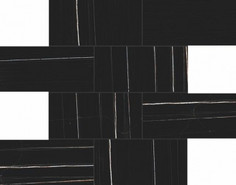 Мозаика Sahara Noir Glossy 6 mm Muretto (752809) керамогранит 30х30 см Casa Dolce Casa Stones and More 2.0 полированная чип 75х150 мм, бежевый, черный