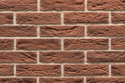 Настенная плитка Рядовой элемент Кирпич Римский 13.24.Р, шов 10, Темно-терракотовый 5х20.3 Феодал матовая 00000040023