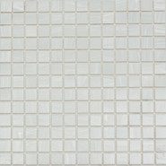 Мозаика Pixmosaic PIX133 из стекла, чип 23x23 мм, сетка 327х327х4 мм матовая белый