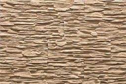 Настенная плитка Рядовой элемент Выветренный сланец 14.16.Р, без шва, 8.8х27.7 Песочный  Феодал рельефная (структурированная) 00000039996