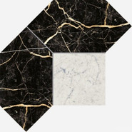 Декор Charme Extra Laurent Mosaico Polygon керамогранит