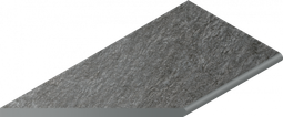 Керамогранит Magma Graphite Bordo 30x60 Round Sx Italon x2 структурированный бортик закругленный левый 620090001373