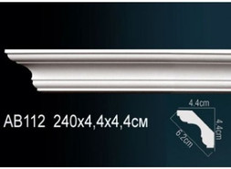 Перфект Карниз потолочный гладкий AB112