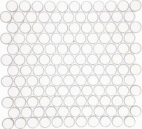 Мозаика Imagine Lab KO28-1R керамика 33х31.2 см матовая чип 28x28 мм, белая