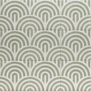 Декор Decor Green Three 20х20 Mainzu Four Seasons керамогранит матовый УТ-00053008