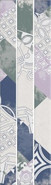 Бордюр Provence Grey Luberon (3 шт)- 5 компл Eletto Ceramica 6.2x212.7 матовый керамический