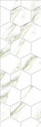 Настенная плитка Valente Sot Gold 20x60 Emtile глянцевая керамическая УТ-00009248