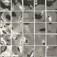 Мозаика Italon Avantgarde Titanium Mosaico Magic керамогранит 30х30 см глянцевая серый 600110001124