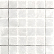 Мозаика 48x48 White Polished (JMST058) 305x305x4, натур. мрамор