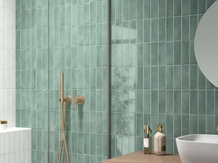 Керамогранит Miyako Oil Blue Gloss 5x15 Equipe глазурованный, глянцевый универсальная плитка 32328