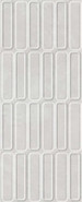 Настенная плитка Alure Oval Pearl 30х75 Cifre матовая, рельефная (структурированная) керамическая 78803747