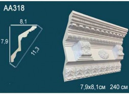 Перфект Карниз потолочный с рисунком AA318