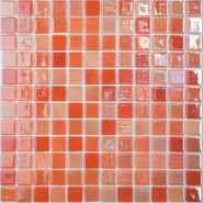 Мозаика Lux № 402 (на сетке) 2.5x2.5 стекло 31.7x31.7
