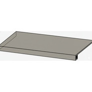 Ступень угловая Fossil Black Scal. 33x120 Ang. Sx керамогранит матовая Italon x2 620070003060