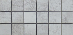 Мозаика Mk.MetallicWhiteNatural1530_10mm керамогранит 15х30 см матовая, белый