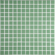 Мозаика Ezarri 2548-C стекло 31.3х49.5 см глянцевая чип 25х25 мм, зеленый