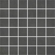 Мозаика Mosaic Concrete Anthracite керамогранит 29.7х29.7 см матовая черная