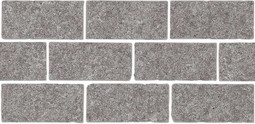 Бордюр BR025T Роверелла Пепельный Мозаичный 34,5x14,7x0,9 Kerama Marazzi матовый