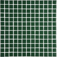 Мозаика Ezarri 2555-C стекло 31.3х49.5 см глянцевая чип 25х25 мм, зеленый