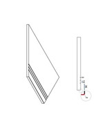 Блэк Бортик 30x60 Грип Левый Black Bor.30x60 Grip Sx ерамогранит структурированный
