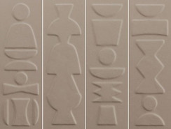 Настенная плитка Nok Totem Taupe 6.5х20 41ZERO42 матовая керамическая 4101223