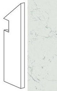 Плинтус Marvel Carrara Pure Battiscopa Sag. Dx керамогранит